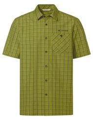 Koszula M Albsteig Shirt III. Zielone koszule męskie Vaude, na lato, m, bez wzorów, z materiału, bez kołnierzyka, bez ramiączek. Za 239.00 zł.