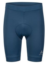 Odlo Szorty kolarskie "Essentials" w kolorze niebieskim rozmiar: S. Niebieskie szorty męskie Odlo, z materiału, bez kołnierzyka. Za 127.35 zł.