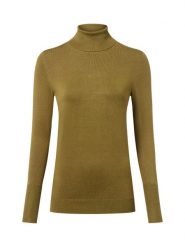 Marie Lund Sweter z dzianiny Kobiety zielony, M. Zielone golfy damskie Marie Lund, m, bez wzorów, z dzianiny, bez ramiączek. Za 99.95 zł.