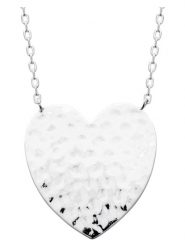 L'Atélier Précieux Srebrny naszyjnik z elementem ozdobnym - dł. 45 cm rozmiar: onesize. Szare naszyjniki damskie L'Atélier Précieux, srebrne. Za 130.99 zł.