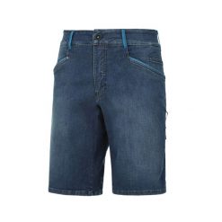 Spodenki wspinaczkowe męskie Wild Country Session. Niebieskie szorty męskie WILD COUNTRY, bez kołnierzyka. Za 209.99 zł.