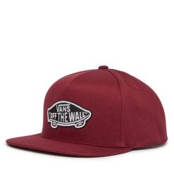 Czapka z daszkiem Vans. Czerwone czapki męskie Vans, bez wzorów. Za 139.99 zł.