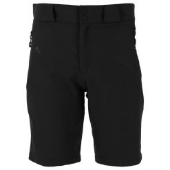 Spodenki trekkingowe męskie Whistler Gerd. Czarne szorty męskie WHISTLER, bez kołnierzyka. Za 179.99 zł.