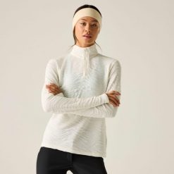 Bluza damska z suwakiem 1/4 Glamourize III Dare 2b. Białe bluzy bez kaptura damskie Dare 2b, z dzianiny. Za 119.99 zł.