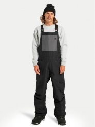 DC Shoes Spodnie snowboardowe Docile Bib ADYTP03052 Czarny Regular Fit. Czarne spodnie materiałowe męskie DC Shoes, bez wzorów, z syntetyku, sportowe. Za 589.99 zł.