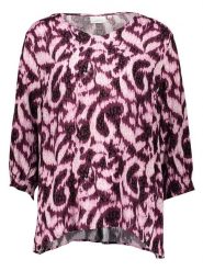 ONLY Bluzka w kolorze bordowo-jasnoróżowym rozmiar: 42. Czerwone bluzki damskie Only, bez wzorów, z wiskozy, bez kołnierzyka, bez ramiączek. Za 126.75 zł.