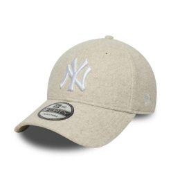 Czapka z daszkiem New Era New York Yankees 9Twenty. Białe czapki męskie New Era, bez wzorów, z materiału. Za 156.00 zł.