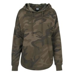 Bluza damska z kapturem Urban Classic Camo. Brązowe bluzy z kapturem damskie Urban Classics. Za 214.00 zł.