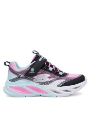 Skechers Sneakersy S-Lights: Cosmic Glow 303712L/BKMT Różowy. Czerwone buty sportowe dziewczęce Skechers, bez wzorów, z materiału, bez zapięcia. Za 179.99 zł.