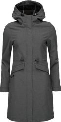 Damski płaszcz typu softshell Loap Lunara Ciemnoszary. Szare płaszcze damskie ÀLG, na jesień, m, bez wzorów, z elastanu, eleganckie. Za 283.99 zł.