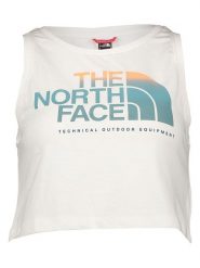 The North Face Top w kolorze białym rozmiar: M. Białe topy damskie The North Face, m, bez wzorów, z bawełny, bez kołnierzyka. Za 100.99 zł.
