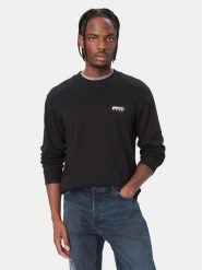 HUGO Bluza Nodacrew 50572390 Czarny Regular Fit. Czarne bluzy bez kaptura męskie Hugo, m, z bawełny. Za 296.99 zł.