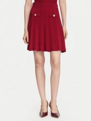 Guess Spódnica mini W6YD21 Z0971 Bordowy Regular Fit. Czerwone spódniczki damskie Guess, l, z aplikacjami, z syntetyku, mini. Za 434.99 zł.