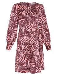 MOSS COPENHAGEN Sukienka "Igrena" w kolorze jasnoróżowym rozmiar: XL. Różowe sukienki damskie MOSS COPENHAGEN, xl, bez wzorów, bez kołnierzyka, bez ramiączek, mini. Za 157.73 zł.