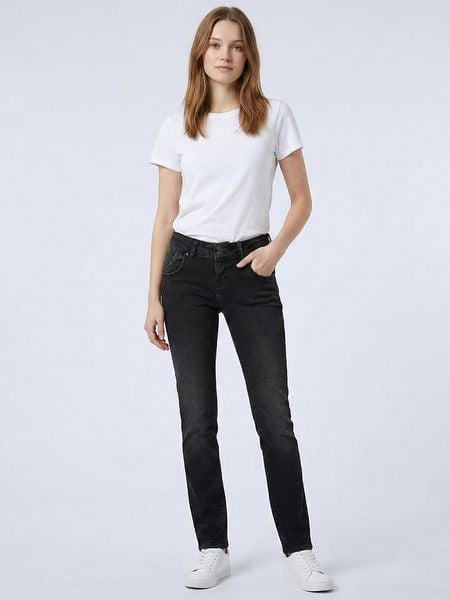 LTB Dżinsy "Molly" - Regular fit - w kolorze antracytowym rozmiar: W30/L36. Czarne jeansy damskie LTB. Za 174.95 zł.