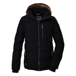 Kurtka z kapturem Killtec GW 27. Czarne kurtki męskie KILLTEC, bez wzorów, sportowe, z kapturem. Za 672.50 zł.