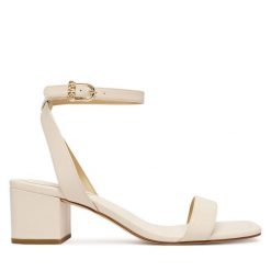 Sandały MICHAEL Michael Kors. Kozaki damskie MICHAEL Michael Kors, bez wzorów, bez obcasa, na słupku. Za 529.99 zł.