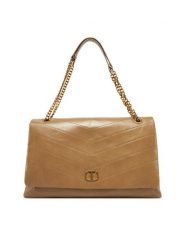 TWINSET Torebka 251TB7450 Brązowy. Brązowe torebki klasyczne damskie Twinset, bez wzorów, ze skóry, bez dodatków. Za 1,379.00 zł.