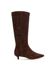 LAUREN RALPH LAUREN Kozaki Frncsa Tl Hl Bo Tal 802P15726002 Brązowy. Brązowe kozaki damskie Lauren Ralph Lauren, ze skóry, bez obcasa, na szpilce. Za 1,299.00 zł.