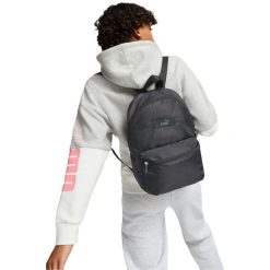Plecak Puma Core Pop Backpack 12L, Dla obu płci. Czarne plecaki damskie Puma, bez wzorów, z poliesteru. Za 290.00 zł.