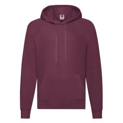 Lekka Męska Bluza Z Kapturem. Czarne bluzy z kapturem męskie Fruit of the Loom, l. Za 69.99 zł.