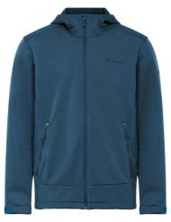 Kurtka softshellowa M Everhike Hoody. Niebieskie kurtki męskie Vaude, na zimę, m, bez wzorów, z materiału, sportowe, z kapturem. Za 580.05 zł.