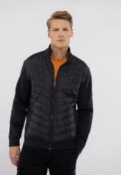 Bluza z pikowaniem B-JAMES. Szare bluzy bez kaptura męskie Volcano, m, z bawełny. Za 189.99 zł.