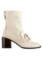 Högl Botki "Maggie" w kolorze beżowym rozmiar: 41. Brązowe botki damskie HÖGL, eleganckie, bez obcasa, bez zapięcia. Za 247.99 zł.