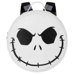 Plecak okrągły Karactermania Disney Nightmare Before Christmas Jack. Białe plecaki damskie Disney, bez wzorów, z materiału, biznesowe. Za 195.50 zł.
