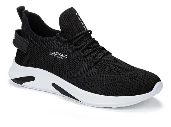 Damskie buty na co dzień Loap Repsa Blk czarne. Czarne kapcie damskie ZSPORT, z dzianiny. Za 233.99 zł.