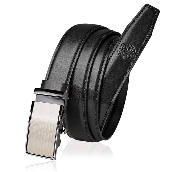 Skórzany pasek BETLEWSKI AUTO-LIC30 85_K2 czarny. Czarne paski męskie Betlewski, bez wzorów, z materiału. Za 109.00 zł.