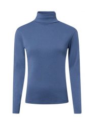 Brookshire koszulka z długim rękawem Kobiety Bawełna (100%) niebieski, M. Niebieskie t-shirty damskie brookshire, m, bez wzorów, z bawełny, bez kołnierzyka. Za 99.95 zł.