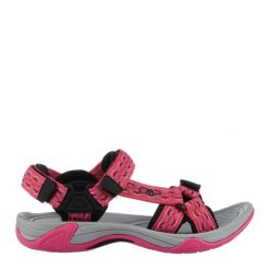 Sandały sportowe damskie CMP HAMAL. Czarne obuwie trekkingowe damskie CMP, bez wzorów, bez obcasa. W wyprzedaży za 139.99 zł.