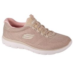Buty treningowe damskie, Skechers Summits - Fun Flair. Niebieskie buty sportowe na co dzień damskie Skechers, bez wzorów. Za 249.99 zł.