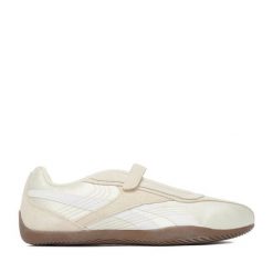Baleriny Reebok. Brązowe baleriny damskie Reebok, bez wzorów, bez obcasa. Za 299.99 zł.