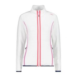 Bluza damska turystyczna CMP 32G5916. Białe bluzy bez kaptura damskie CMP, s. W wyprzedaży za 230.99 zł.