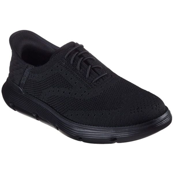 Buty sportowe męskie Skechers Garza Palma. Czarne buty fitness męskie Skechers, bez zapięcia, na fitness i siłownię. Za 390.00 zł.