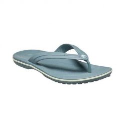 Kapcie Crocs Crocband Flip U Dorosłych. Szare kapcie damskie Crocs, z materiału. Za 169.99 zł.