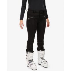 Damskie spodnie softshellowe Kilpi MAURA-W. Czarne spodnie materiałowe damskie Kilpi, bez wzorów. Za 545.99 zł.