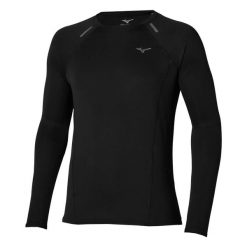 Koszulka z długim rękawem Mizuno Dryaero. Czarne koszulki męskie z długim rękawem Mizuno, l. Za 255.55 zł.