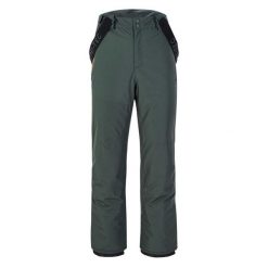 Spodnie narciarskie męskie Hi-Tec Idris, Rozmiar M. Brązowe spodnie materiałowe męskie Hi-tec, bez wzorów, z materiału. Za 329.99 zł.