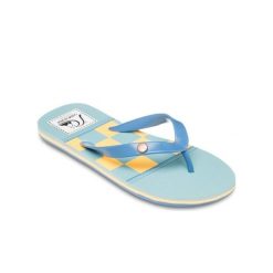 Klapki dla Mężczyzn MOLOKAI ORIGINALS Niebieski. Niebieskie klapki i japonki męskie Quiksilver, z gumy. Za 99.99 zł.