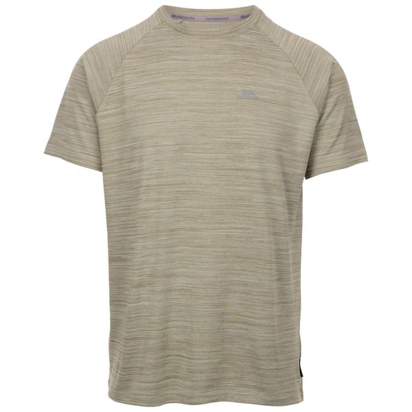 T-shirt Trespass Leecana. Czerwone t-shirty męskie Trespass, l, bez wzorów, z materiału, bez kołnierzyka. Za 102.80 zł.