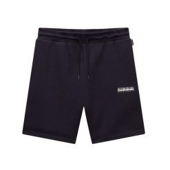 Spodenki męskie Napapijri N-Gori. Czarne szorty męskie Napapijri, bez wzorów. Za 309.99 zł.
