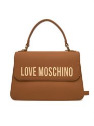 LOVE MOSCHINO Torebka JC4032PP1MKD0201 Brązowy. Brązowe torebki klasyczne damskie Love Moschino, bez wzorów, ze skóry, bez dodatków. Za 519.99 zł.