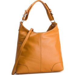 Torebka CREOLE - K10610 Koniak. Brązowe torebki klasyczne damskie Creole, bez wzorów, ze skóry, bez dodatków. W wyprzedaży za 189.00 zł.