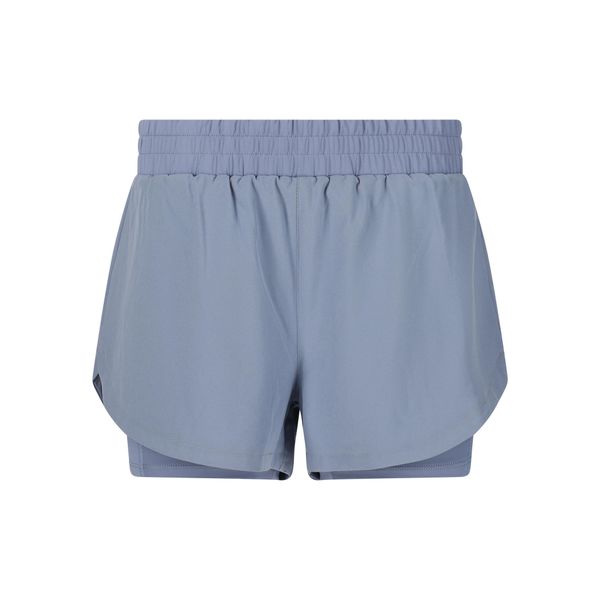 Spodenki do biegania damskie Endurance Yarol 2w1. Szare szorty damskie Endurance, bez wzorów, sportowe. Za 134.99 zł.