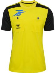 Koszulka Hummel FFHB New Referee. Żółte t-shirty damskie HUMMEL, xl, bez wzorów, z poliamidu, bez kołnierzyka. Za 230.00 zł.