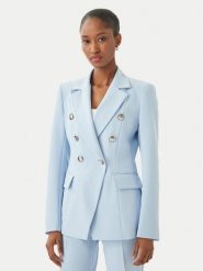 Maryley Marynarka 26EB139/43MA Niebieski jasny Regular Fit. Niebieskie marynarki i żakiety damskie Maryley, s, bez wzorów, z syntetyku. Za 579.99 zł.