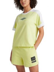 Limbo T-Shirt koszulka z krótkim rękawem - zielona. Białe topy sportowe damskie O'neill, m, bez wzorów, z bawełny, bez ramiączek. Za 139.00 zł.